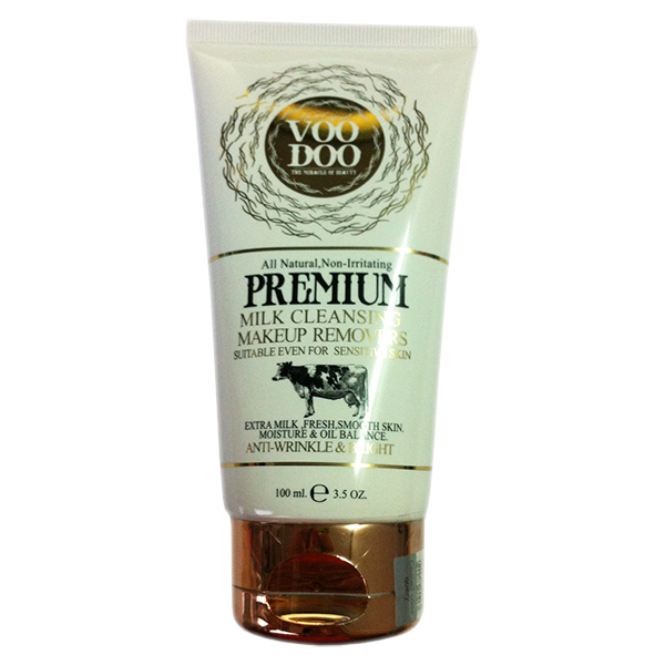 Voodoo Premium Milk Cleansing Makeup Remover 100 ml. Thailand